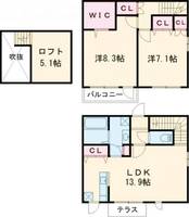 物件の間取り画像