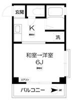 レオドラード飯塚の間取り