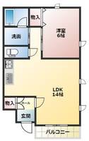 物件の間取り画像