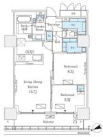 物件の間取り画像