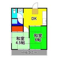 コーポトヨオカの間取り