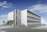 船橋日大前駅学生レジデンスの外観