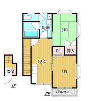 物件の間取り画像
