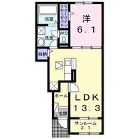 物件の間取り画像