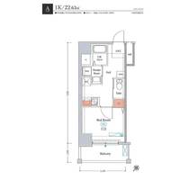 大阪府大阪市福島区吉野5(マンション)の賃貸物件の間取り