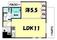 物件の間取り画像