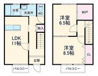物件の間取り画像