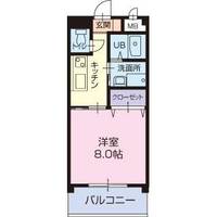愛知県長久手市桜作(マンション)の賃貸物件の間取り