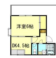 セジュール大岡の間取り