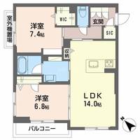 物件の間取り画像