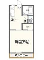 宮城県仙台市太白区八木山弥生町(アパート)の賃貸物件の間取り