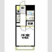 エスプリ片倉Bの間取り