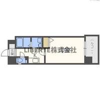 福岡県福岡市中央区天神5(マンション)の賃貸物件の間取り