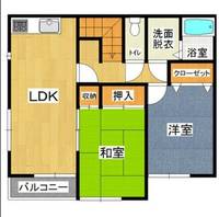 グリーンヒルの間取り