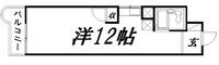 静岡県浜松市中央区北寺島町(マンション)の賃貸物件の間取り
