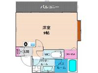 カーサアリエッタ大橋の間取り