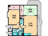 フローリッシュ北田の間取り