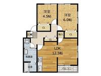 物件の間取り画像