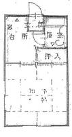 コーポ満の間取り