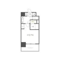 大阪府大阪市西区川口3(マンション)の賃貸物件の間取り