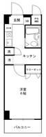 グロブナーハウス八王子の間取り