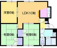 メイユール高砂伍番館の間取り