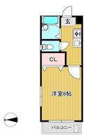 埼玉県草加市氷川町(マンション)の賃貸物件の間取り