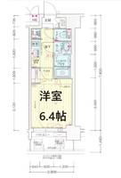 大阪府大阪市淀川区木川東1(マンション)の賃貸物件の間取り