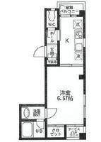 東京都荒川区町屋4(マンション)の賃貸物件の間取り