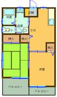 物件の間取り画像