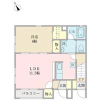 リバーライズ旭の間取り