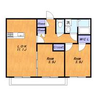 物件の間取り画像