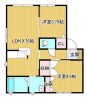 物件の間取り画像