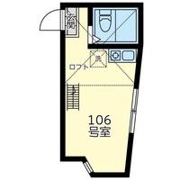 神奈川県横浜市西区西戸部町3(アパート)の賃貸物件の間取り