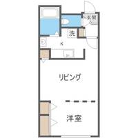 北海道札幌市中央区南十条西6(マンション)の賃貸物件の間取り
