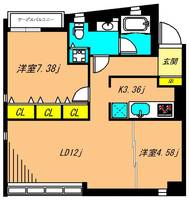 物件の間取り画像