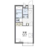 レオパレスピュア高松の間取り