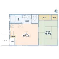 西テラスの間取り