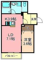 物件の間取り画像