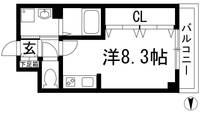 ローレルコート東久代の間取り