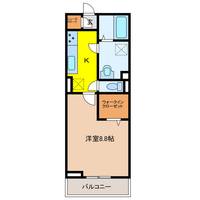 岐阜県大垣市中野町5(アパート)の賃貸物件の間取り