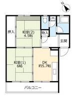 物件の間取り画像