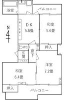 物件の間取り画像