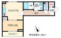 物件の間取り画像