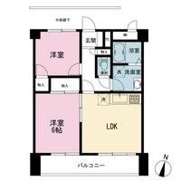 上大岡フラワーマンションIIIの間取り