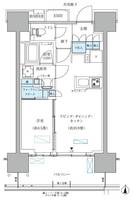 東京都江東区大島4(マンション)の賃貸物件の間取り