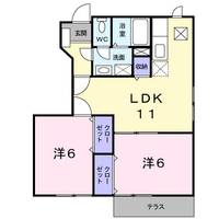 クレッシェンドIIの間取り