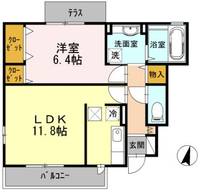 東京都練馬区南田中1(アパート)の賃貸物件の間取り