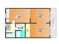 松尾マンションの間取り