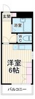 シーサイドカモシタの間取り